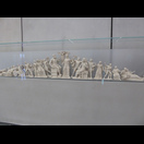Rekonstruktion des östlichen Pediments des Parthenons